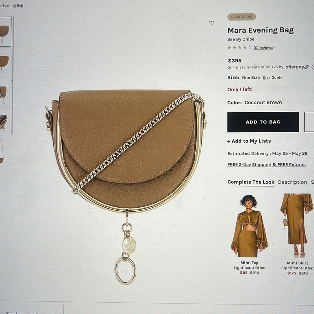 See By Chloe Mara Evening Bag - NBW